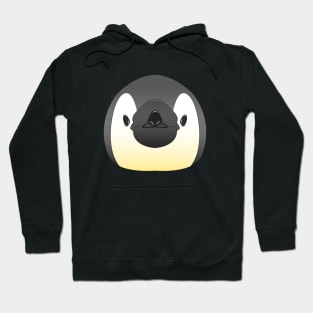 cute babby penguin face Hoodie